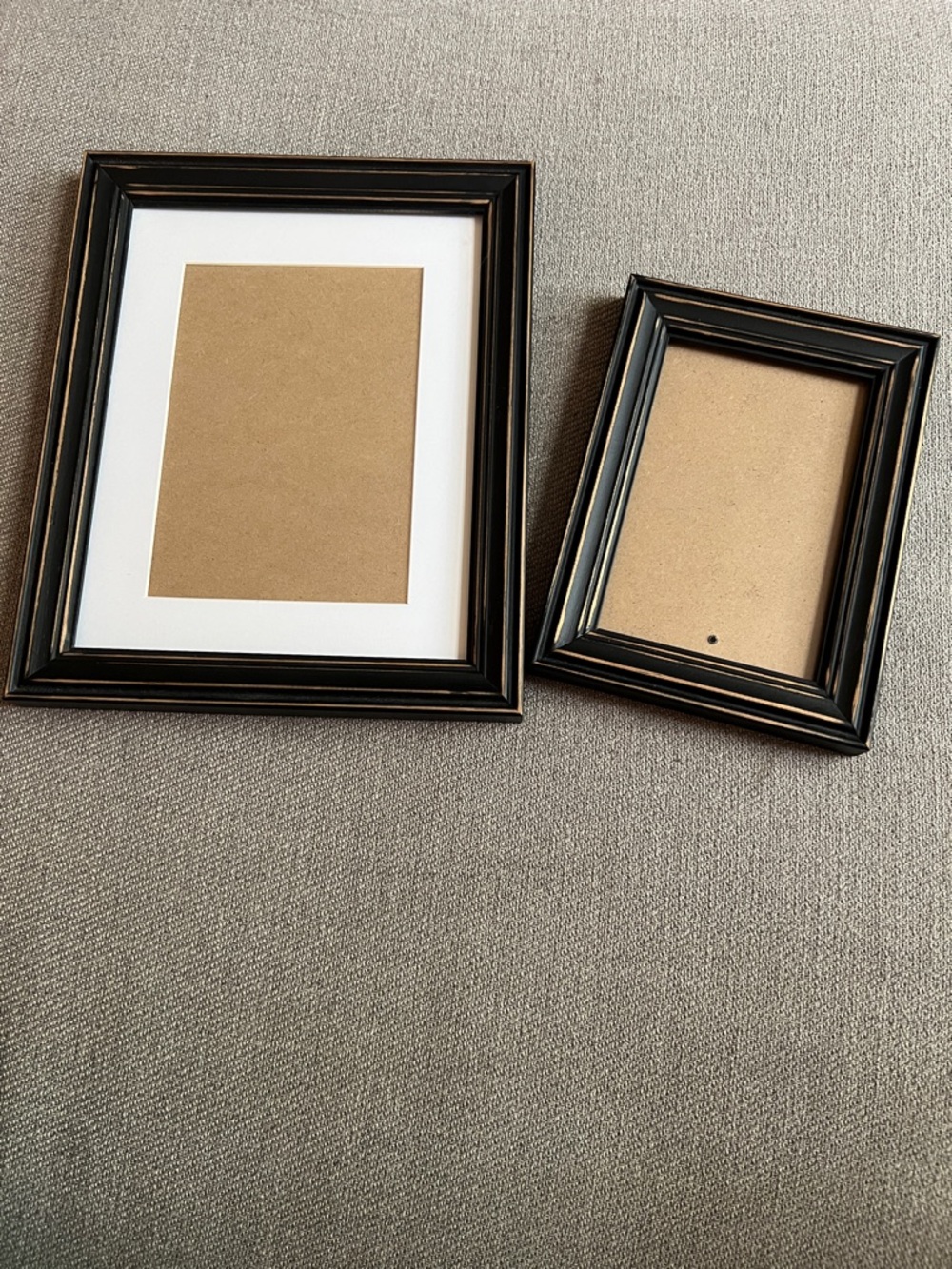 Classic Black Photo Frame Set - 2 Pack